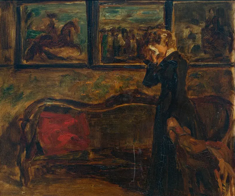 Weeping Woman av Gustave Vanaise