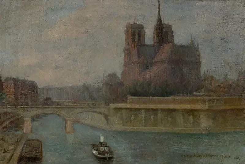 Paris av Elemír Halász-Hradil
