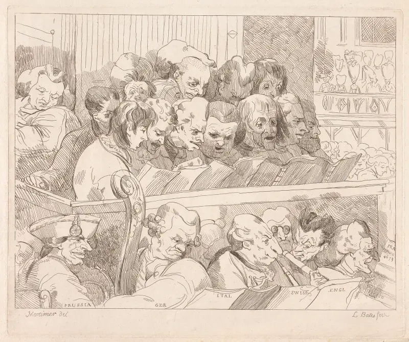 Ein Chor von John Hamilton Mortimer