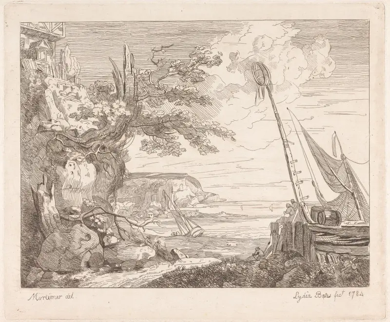 Kustvy av John Hamilton Mortimer