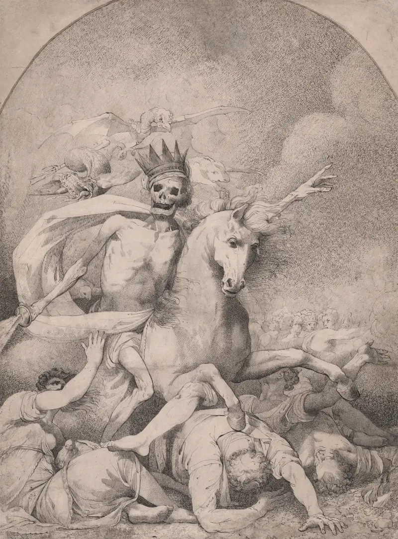 Death on a Pale Horse av John Hamilton Mortimer