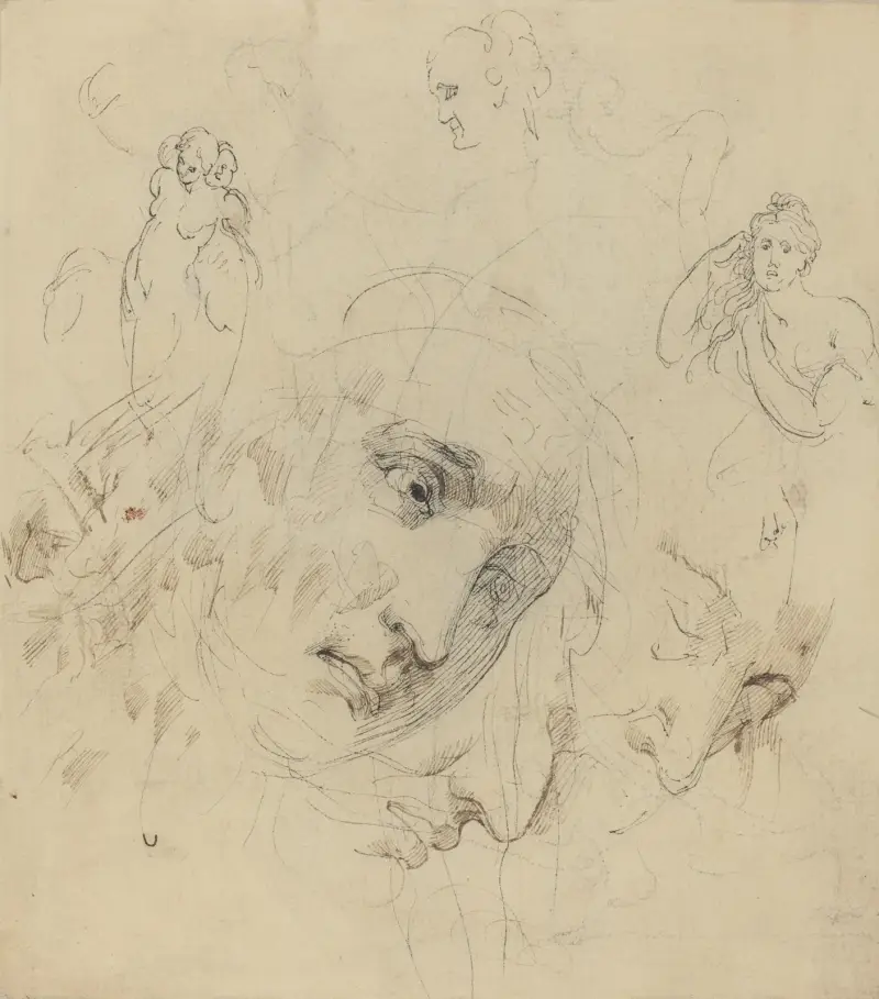 Figure Studies av John Hamilton Mortimer