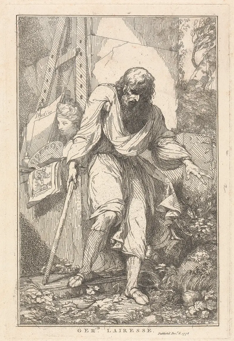 Gerard de Lairesse av John Hamilton Mortimer