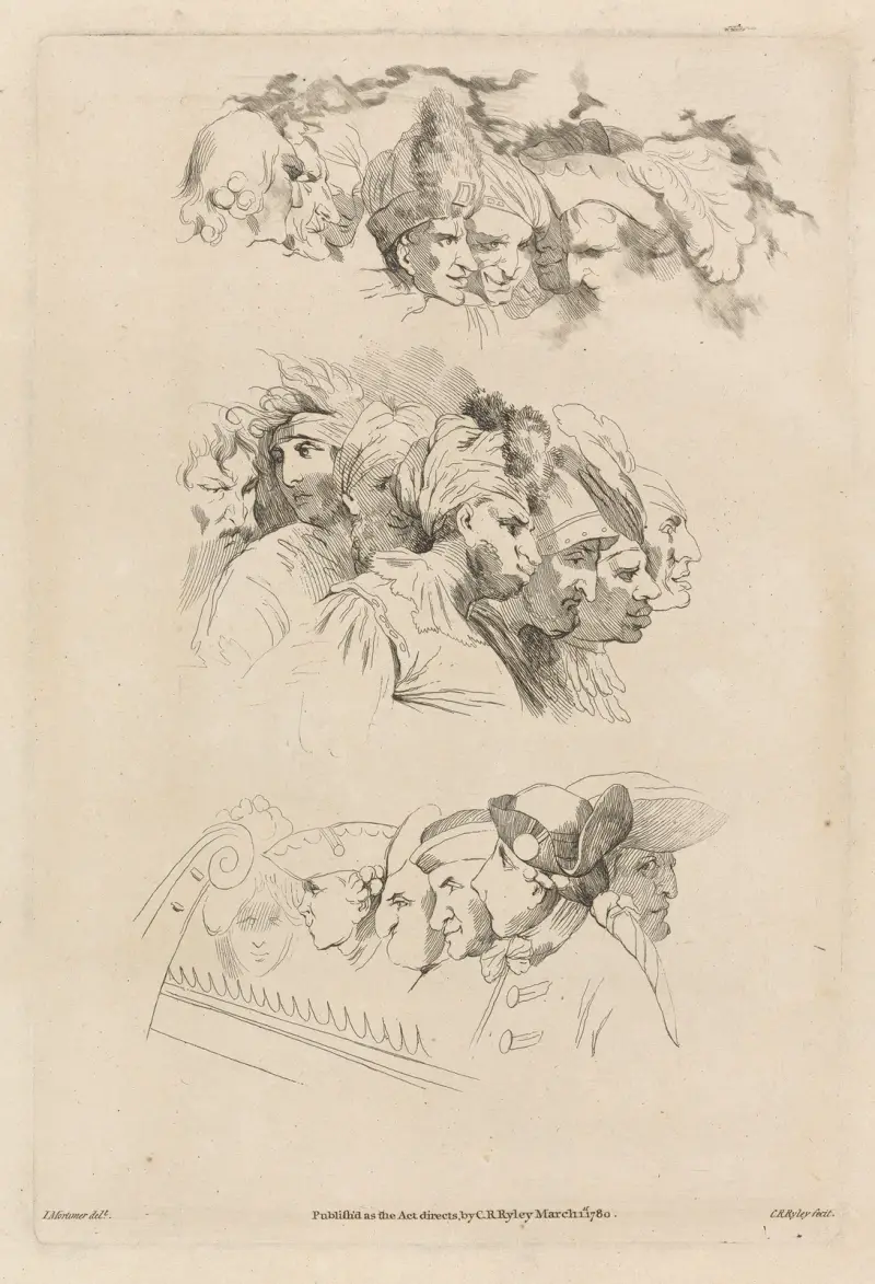 Heads av John Hamilton Mortimer
