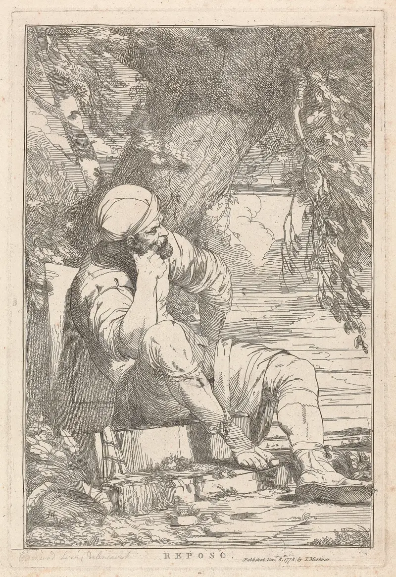Reposa von John Hamilton Mortimer
