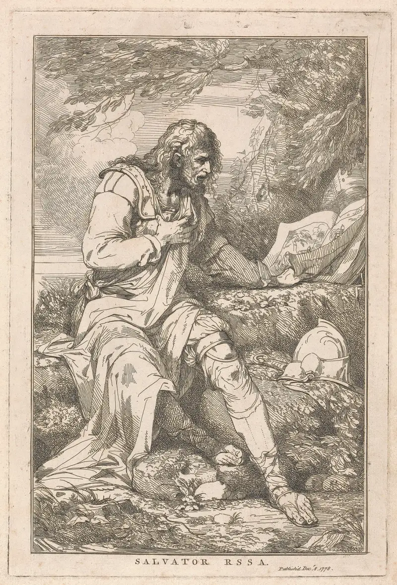 Salvator Rosa av John Hamilton Mortimer