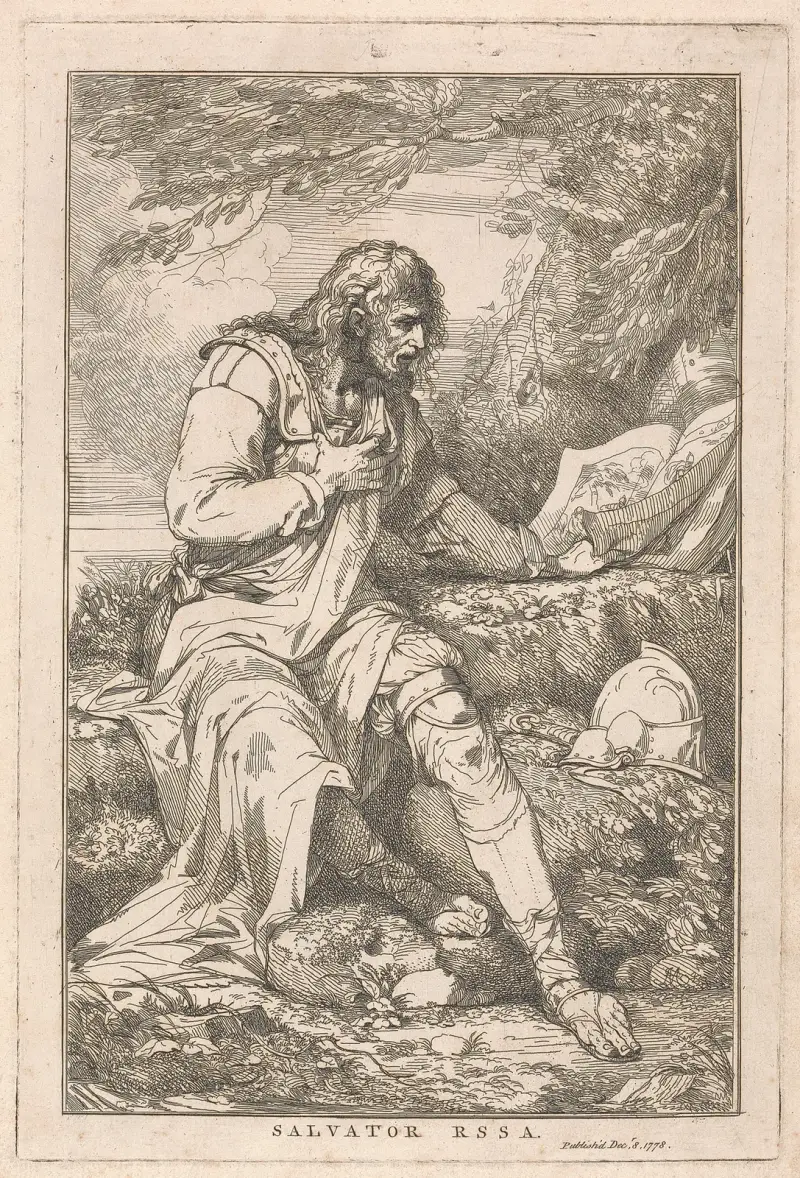 Salvator Rosa av John Hamilton Mortimer