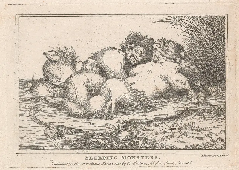 Sovande monster av John Hamilton Mortimer