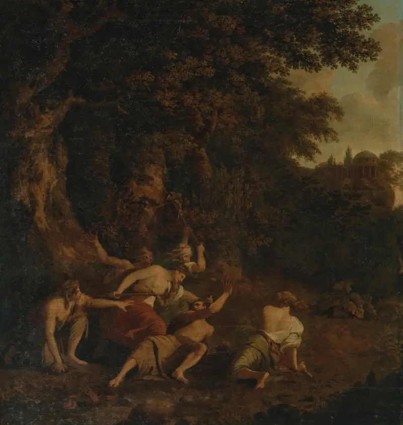 Orfeus död av John Hamilton Mortimer