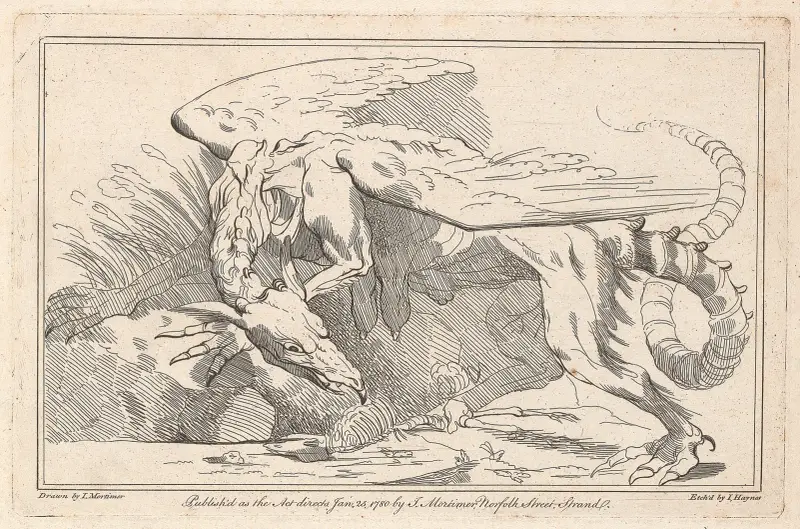 Bevingat monster av John Hamilton Mortimer
