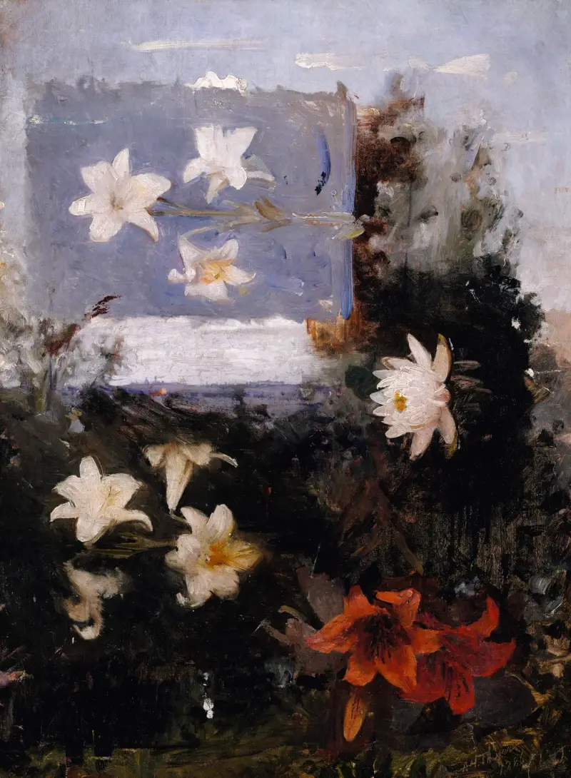 Studie květin, Abbott Handerson Thayer
