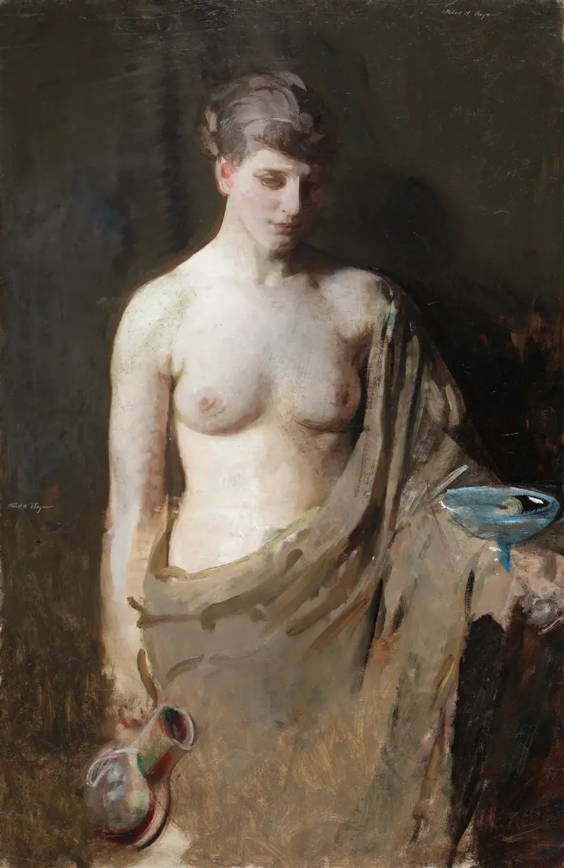 Hebe av Abbott Handerson Thayer