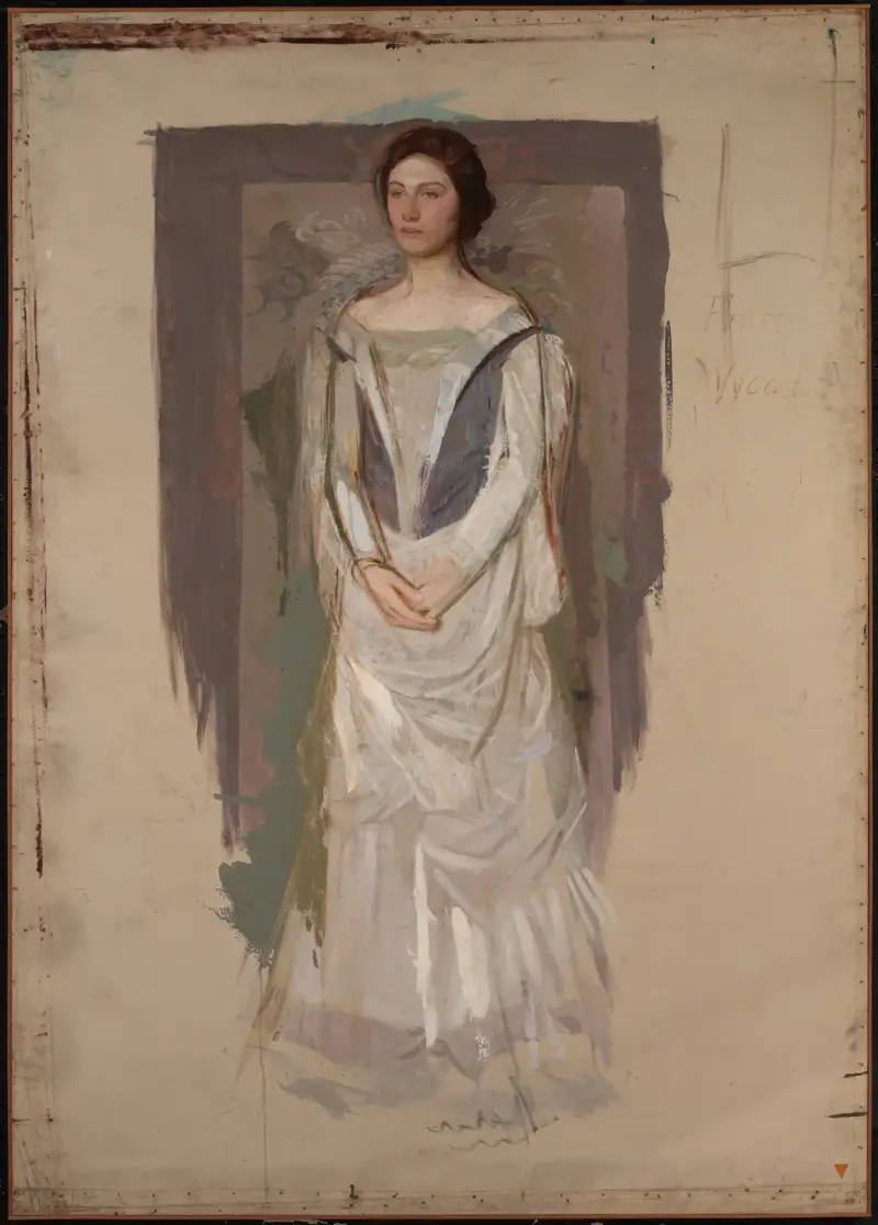 Stehende Frau von Abbott Handerson Thayer