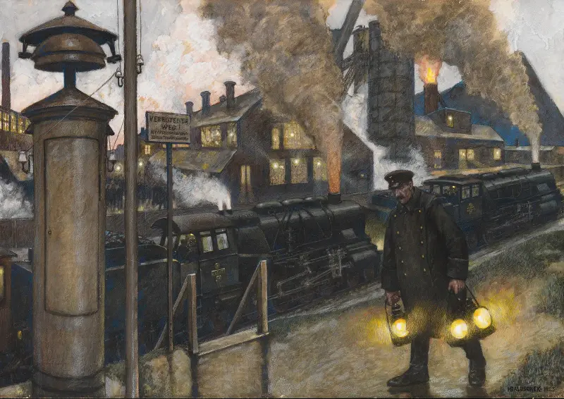 Eisenwerk von Hans Baluschek