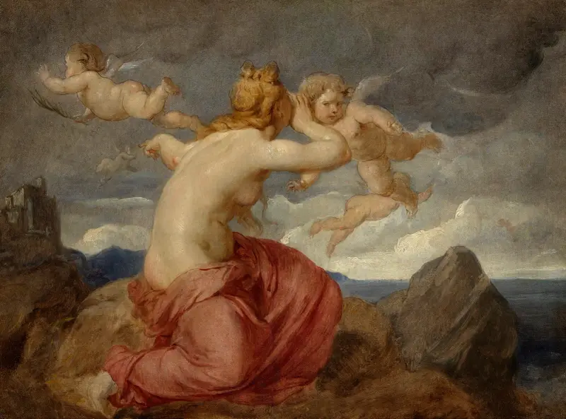 Allegorie der Telegraphie av Hans Canon