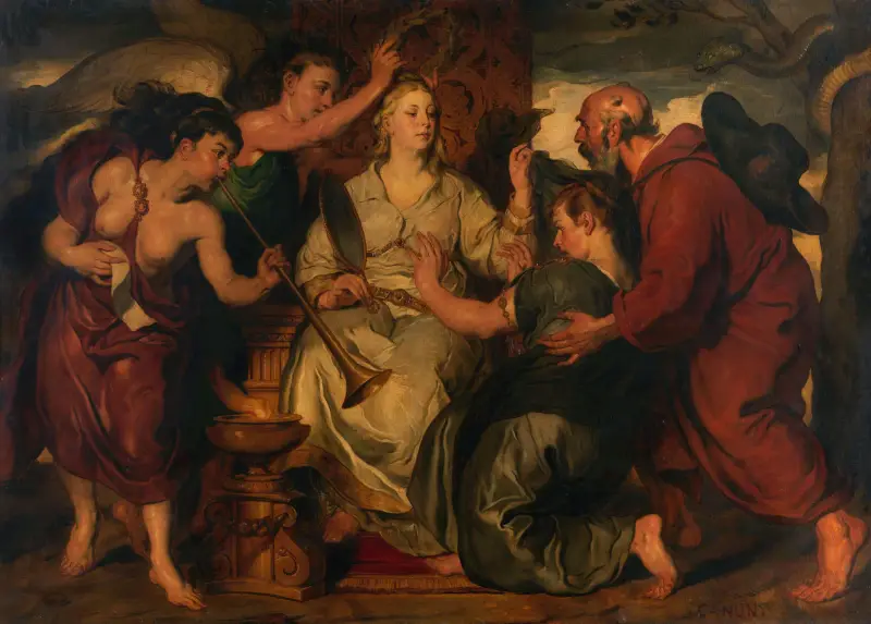 Sanningens allegori av Hans Canon
