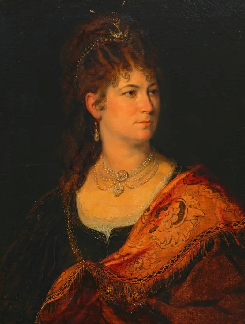 Charlotte Wolter, Schauspielerin av Hans Canon