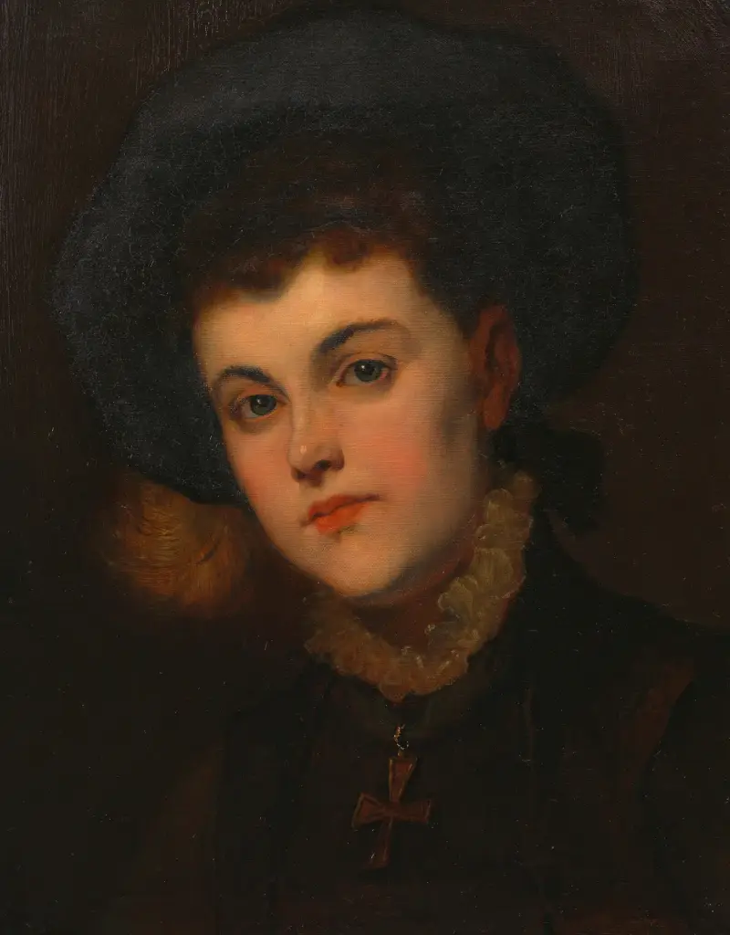 Gabriele (Ella) Freiin von Liebieg av Hans Canon