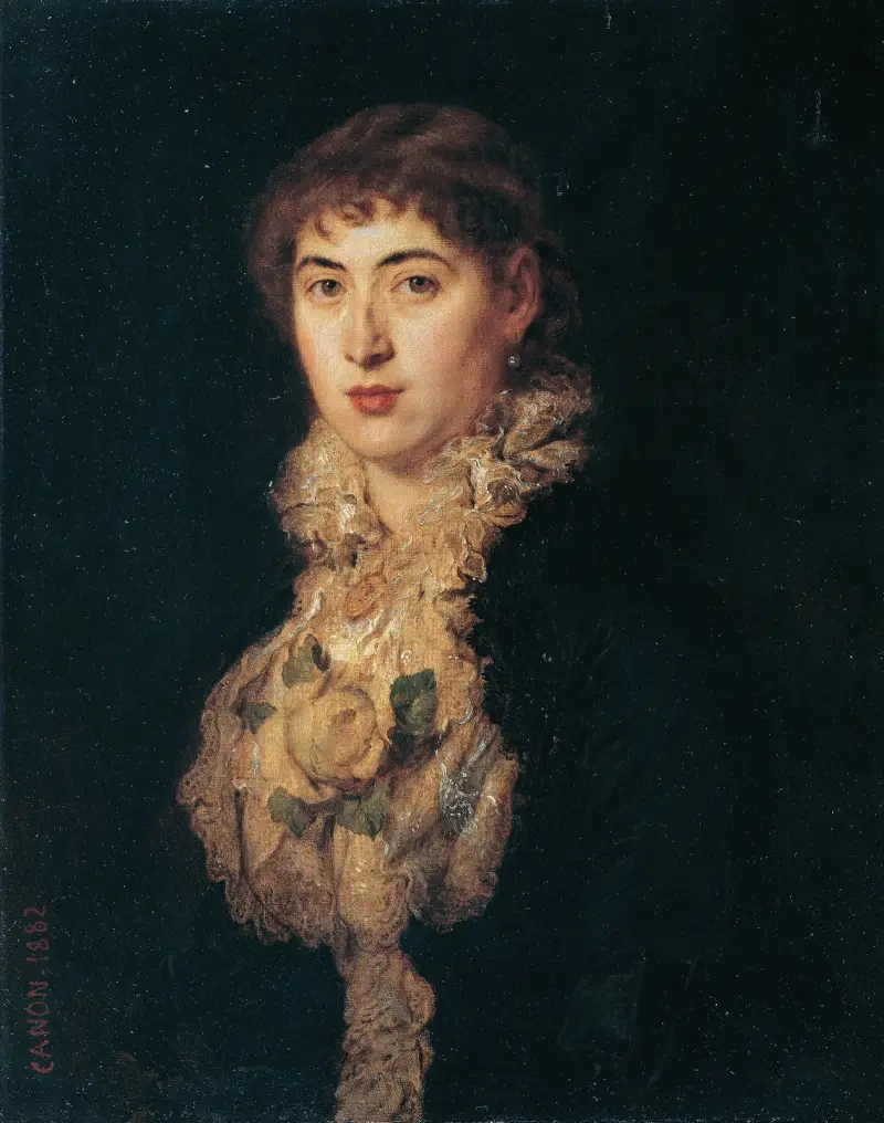 Maria Freifrau von Zehmen av Hans Canon