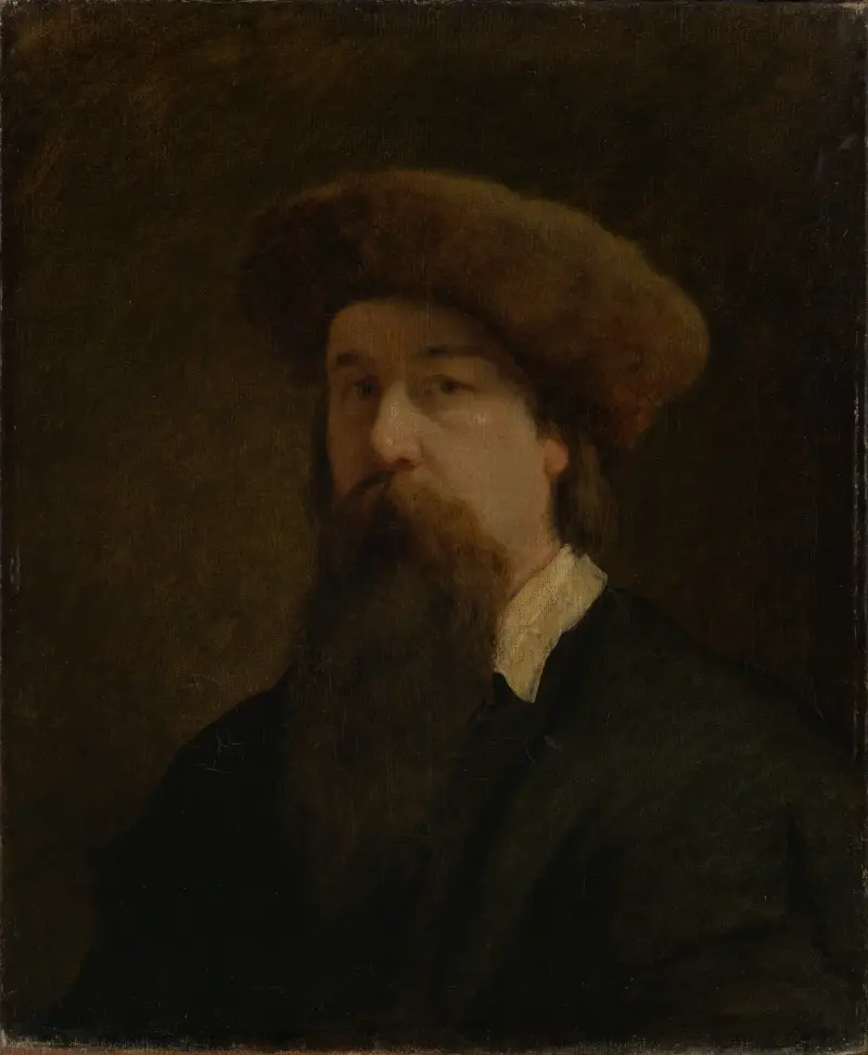 Selbstporträt von Hans Canon