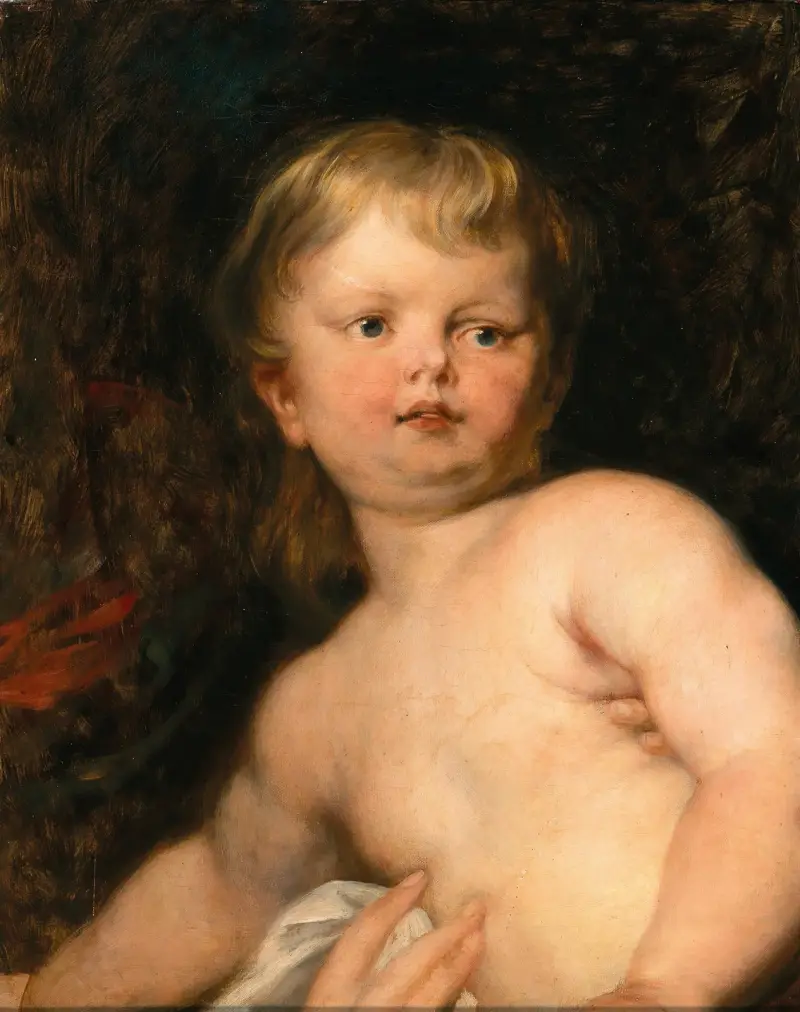 The Christ Child av Hans Canon