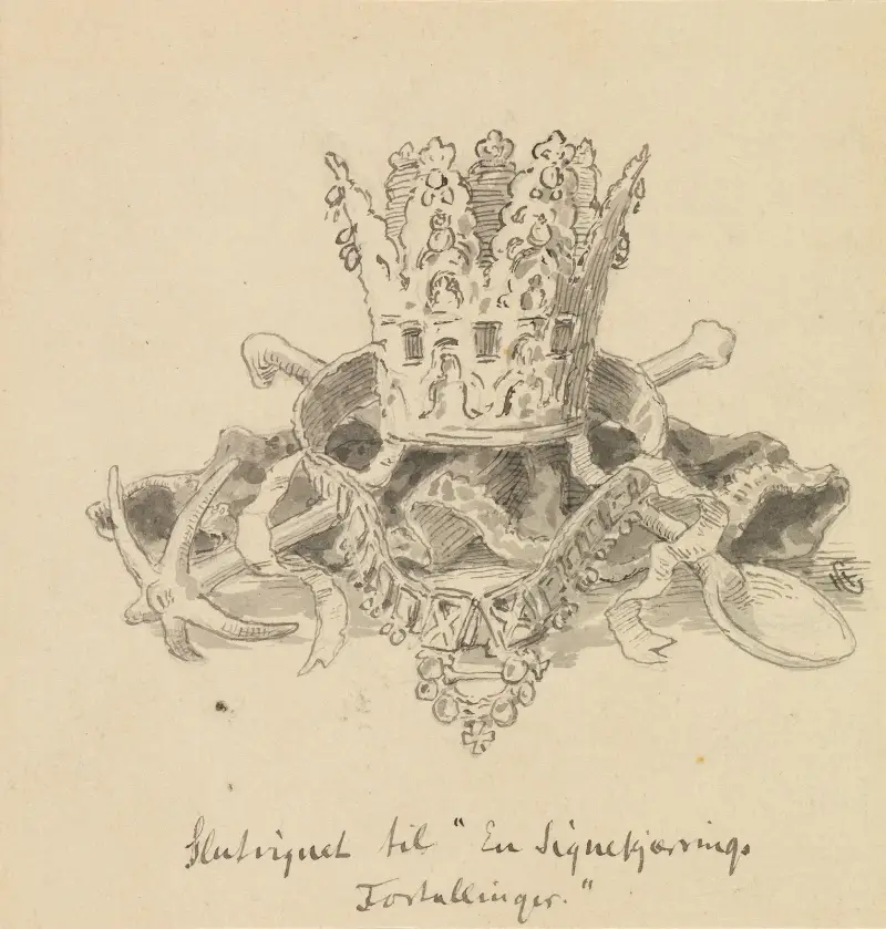 Brurestas av Hans Gude