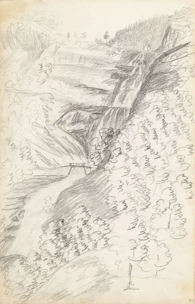 Foss av Hans Gude