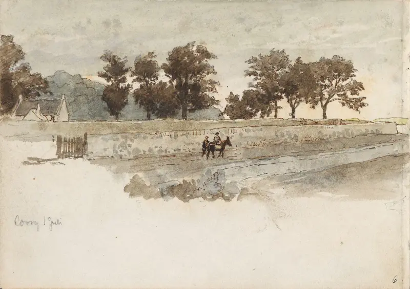 Fra Corrie, Arran av Hans Gude