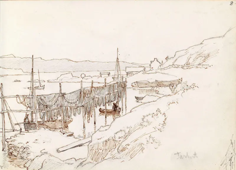 Fra Tarbert av Hans Gude