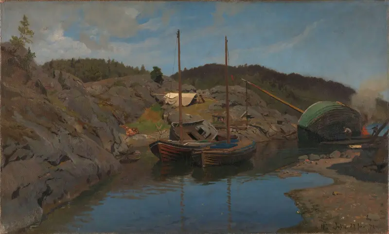 Pilotbåtar, Hans Gude