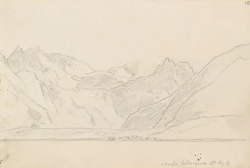 Utenfor Veblungsnes av Hans Gude