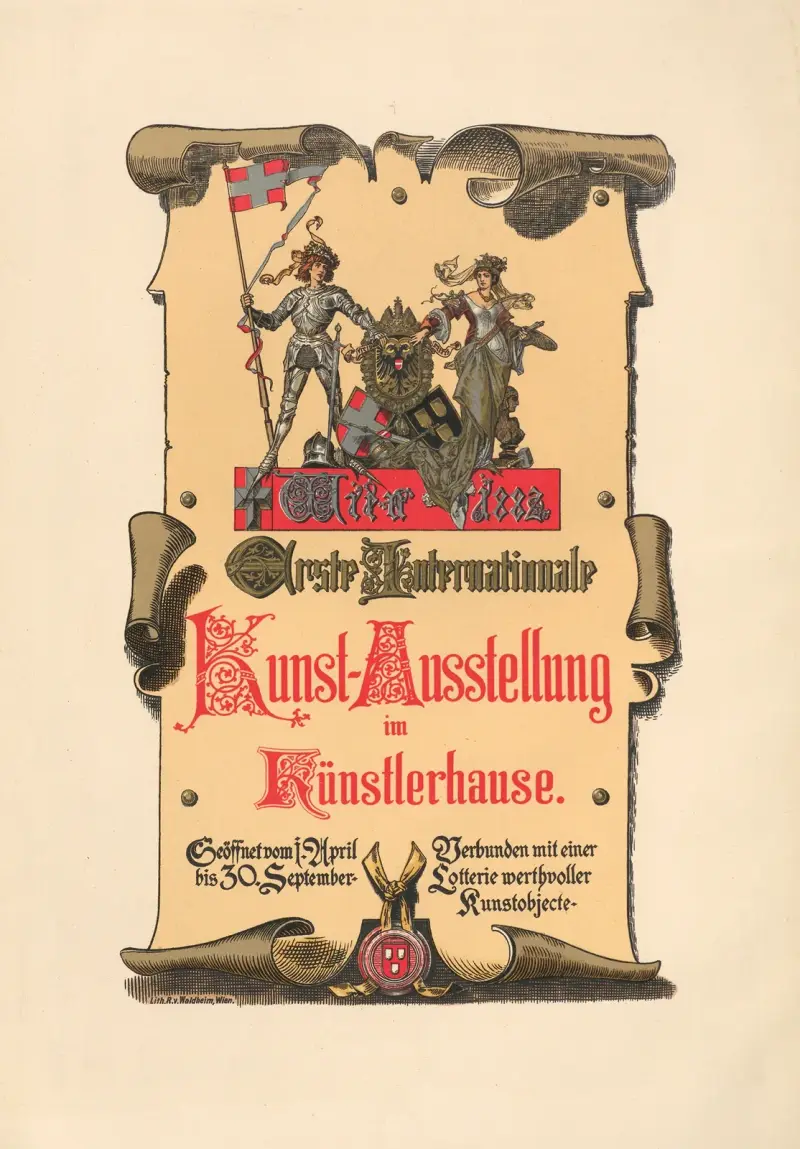 Första internationella konstutställningen i Künstlerhaus, Wien 1882 av Hans Makart