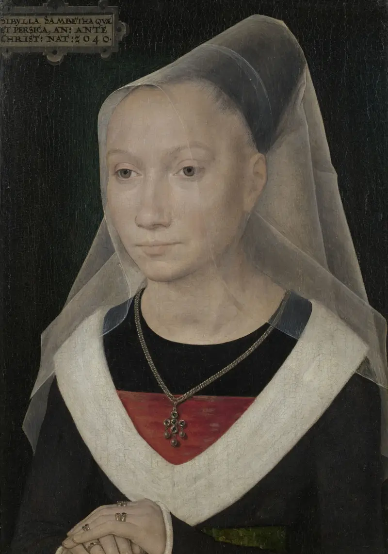 Sibylla Sambetha, 1480 von Hans Memling