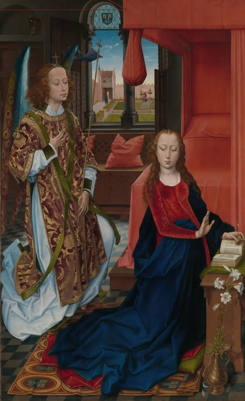 Bebådelsen av Hans Memling