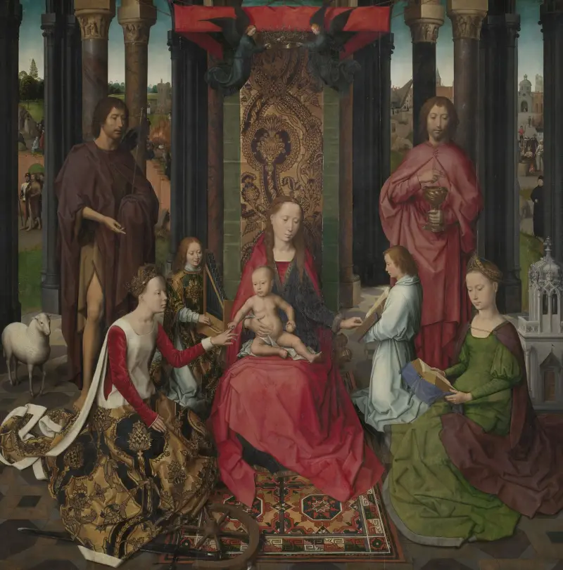 Virgin with the Child Jesus av Hans Memling