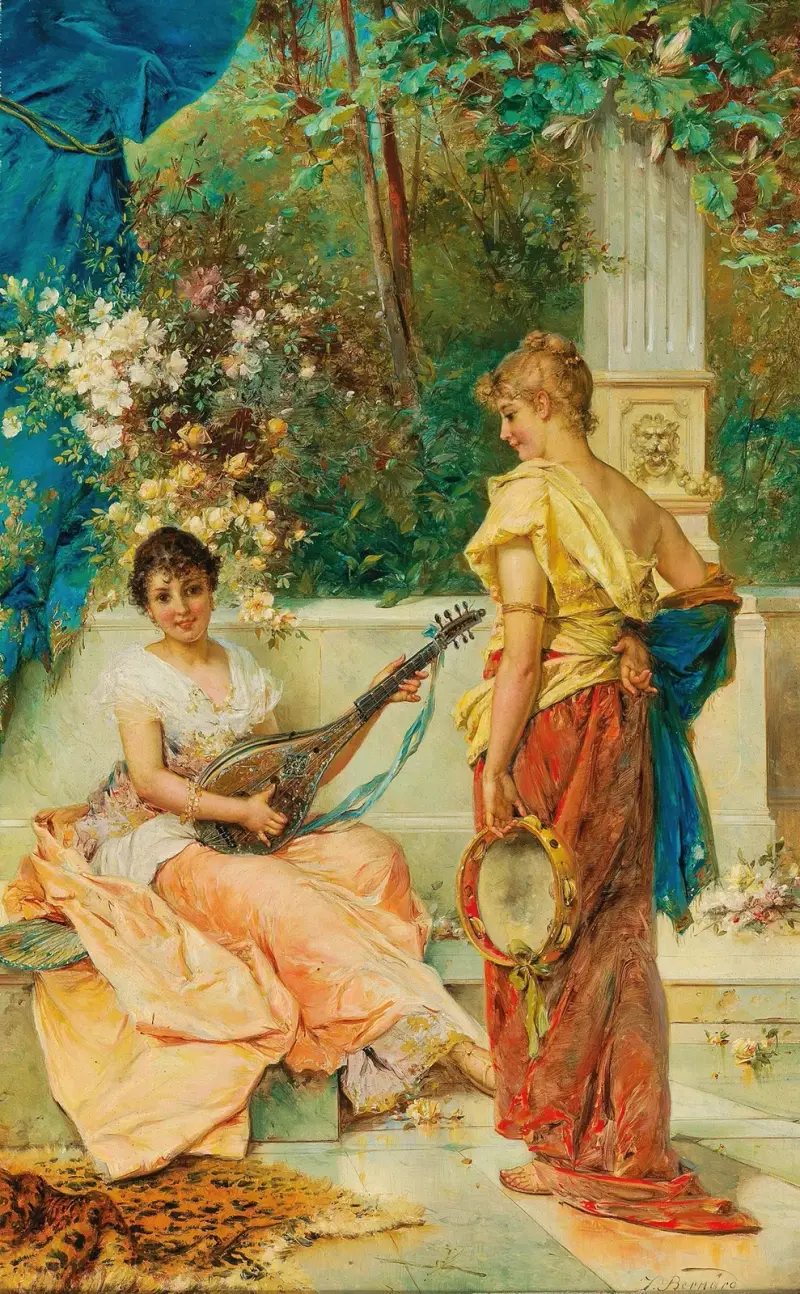 En glad melodi av Hans Zatzka
