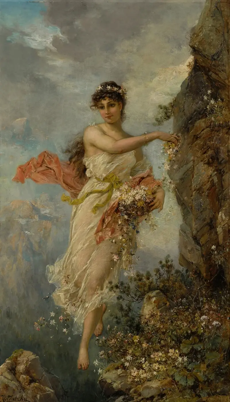 Alpenflora av Hans Zatzka