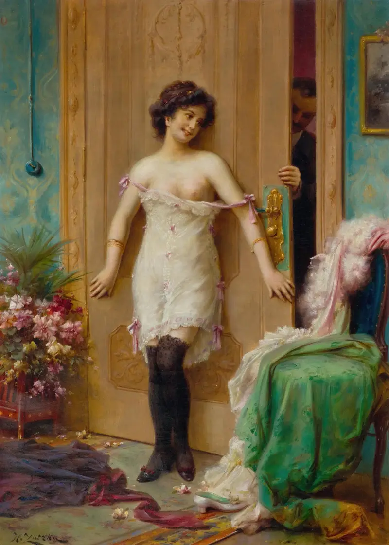 Kuszenie, Hans Zatzka
