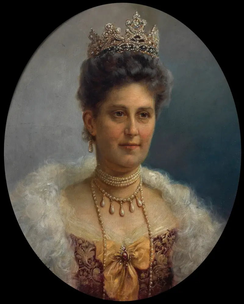 Erzherzogin Maria Annunziata av Hans Zatzka