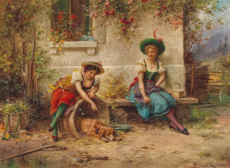 Quälgeister von Hans Zatzka