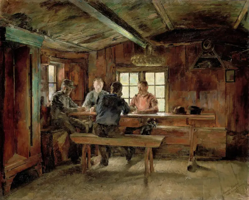 Hráči karet, Harriet Backer