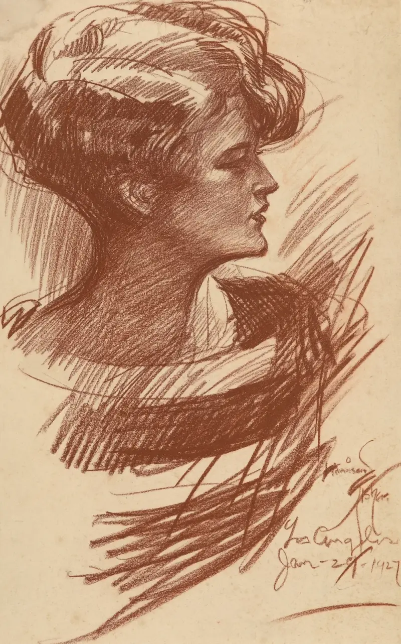 Zelda Sayre Fitzgerald av Harrison Fisher