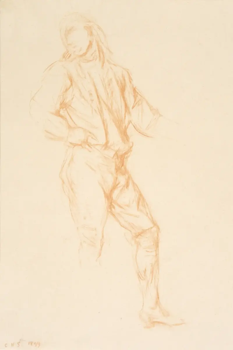 Ein junger Mann im Marmitonkostüm von Charles Haslewood Shannon