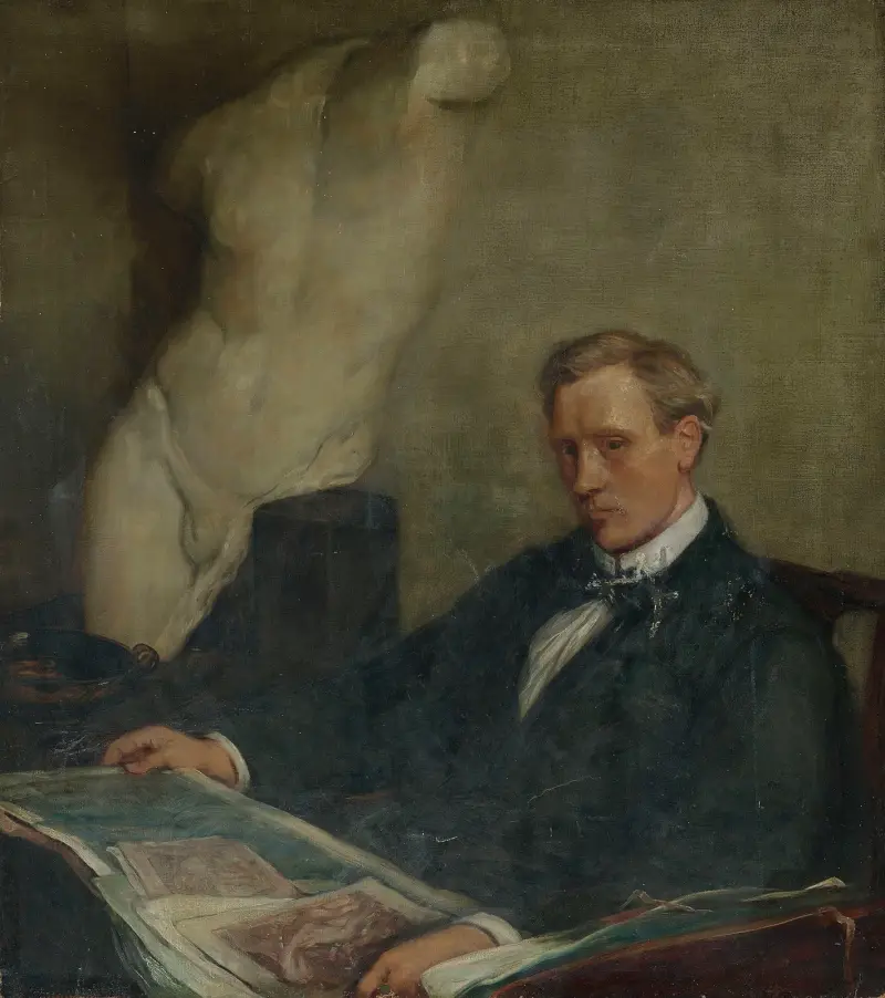 Autoportret, Charles Haslewood Shannon