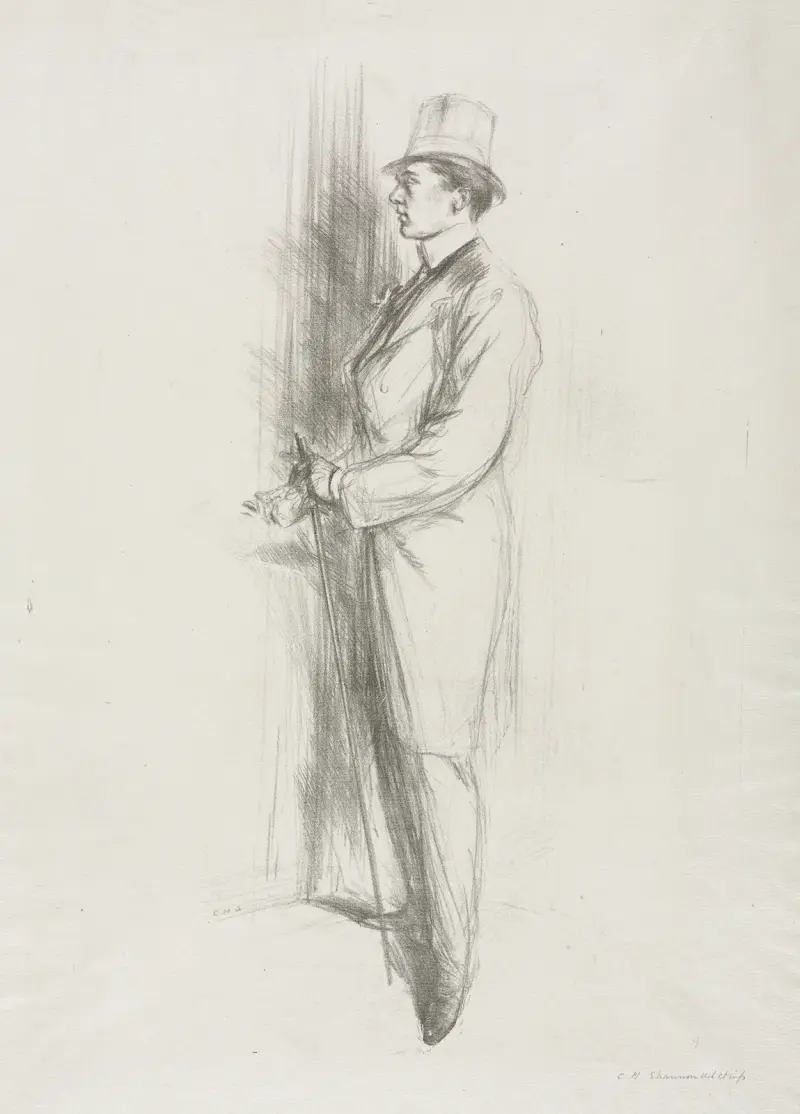 Sir Max Beerbohm av Charles Haslewood Shannon