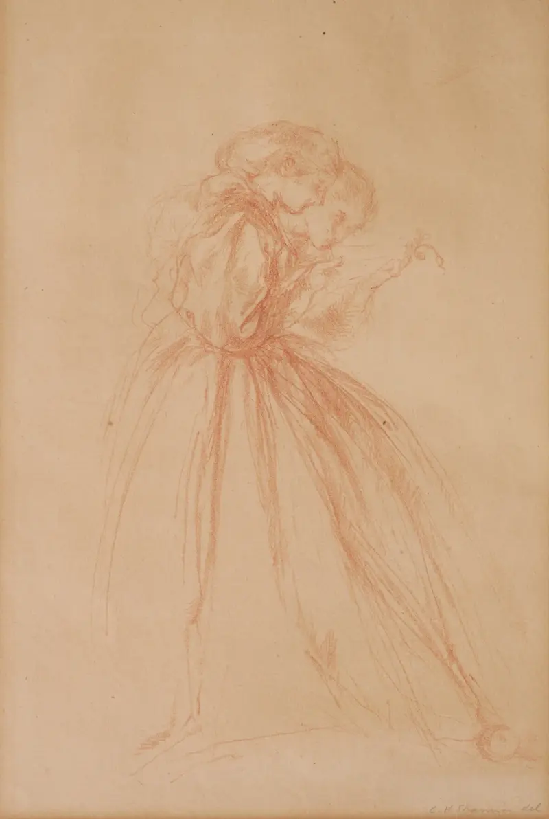 The letter av Charles Haslewood Shannon