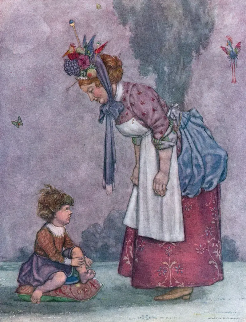 Basil Herbert dostane omrzlinu, William Heath Robinson