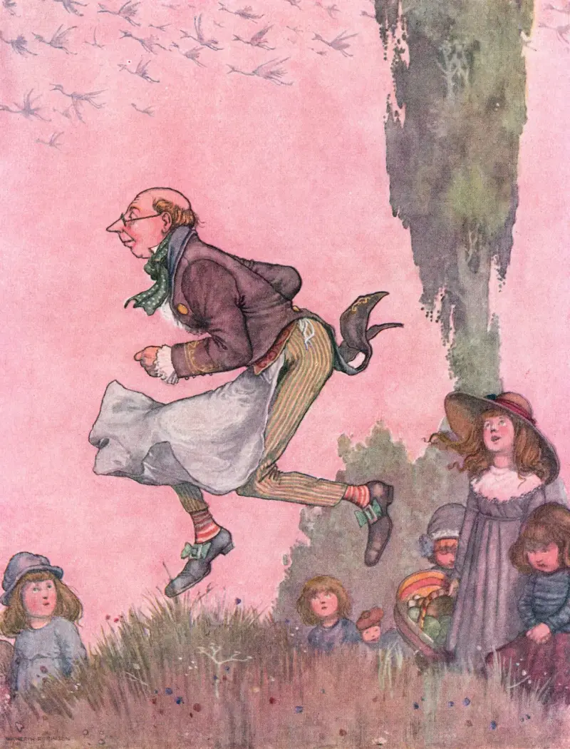 Followed him at the greatest speed av William Heath Robinson