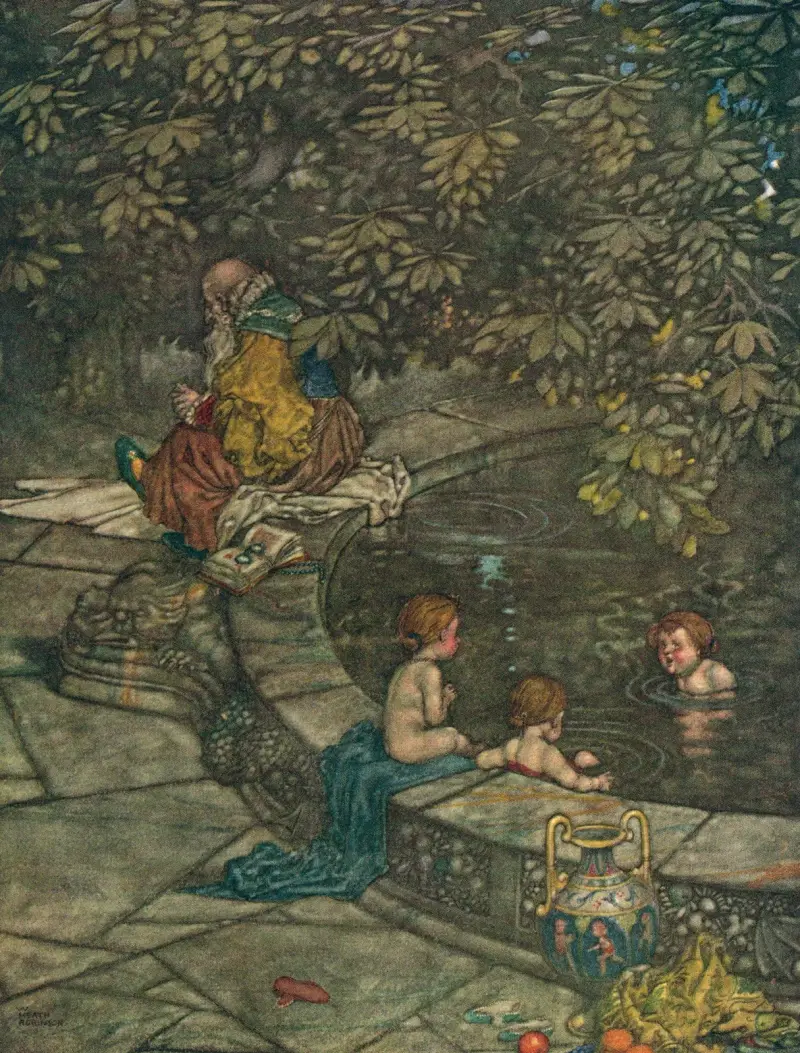 Er war immer zur Hand von William Heath Robinson