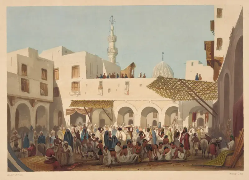 Sklavenmarkt von Hector Horeau